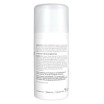 NOW Foods Solutions Natural Progesterone Cream Scent Free - 3 oz
