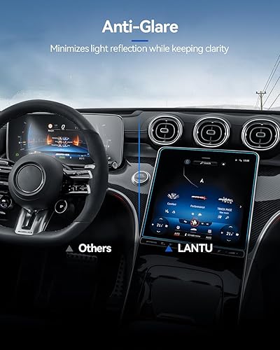 Miniatura 45 de Protector de pantalla de coche para Ford Edge 2024 2025 2023 2022 2021 (SE/SEL/ST-Line/Titanio/ST) Accesorios Protector de pantalla de vidrio