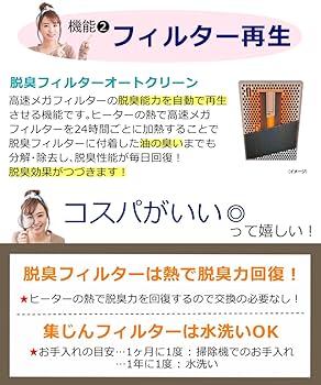Amazon | 富士通ゼネラル 集じん機能付き脱臭機 ペット用 HDS