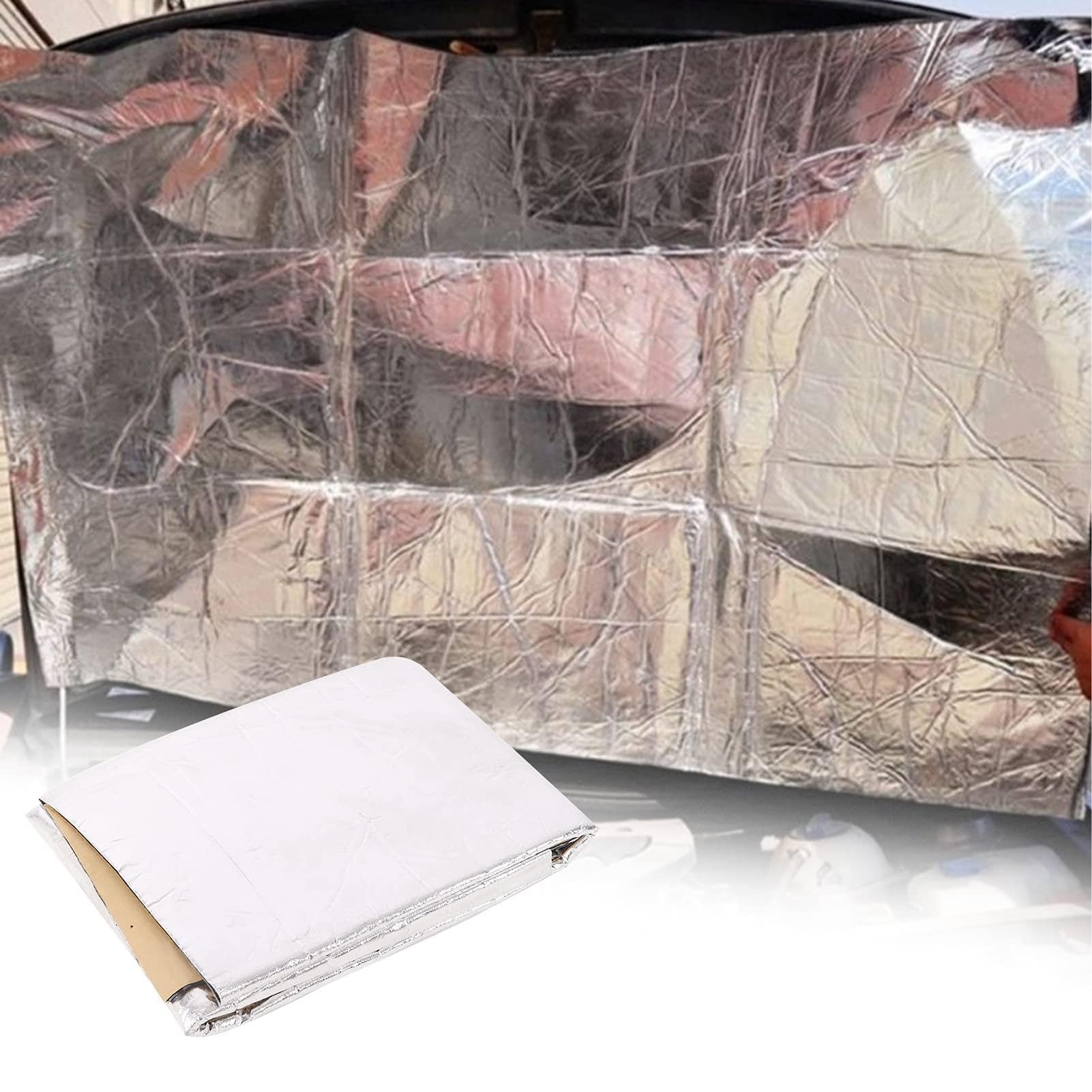 Tapis d'isolation thermique et phonique Bediffer pour capot moteur de voiture