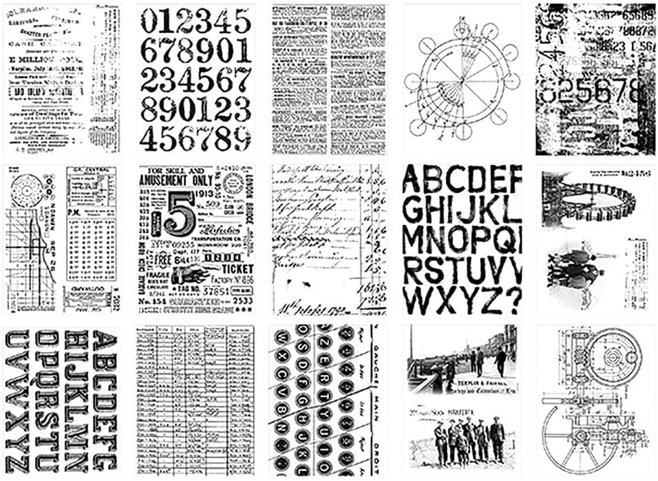 Ranger Ink Bundle - Idea-Ology - Tim Holtz - Collage Paper Archives and Serendipity - 2024 May Release th94365 and th94366