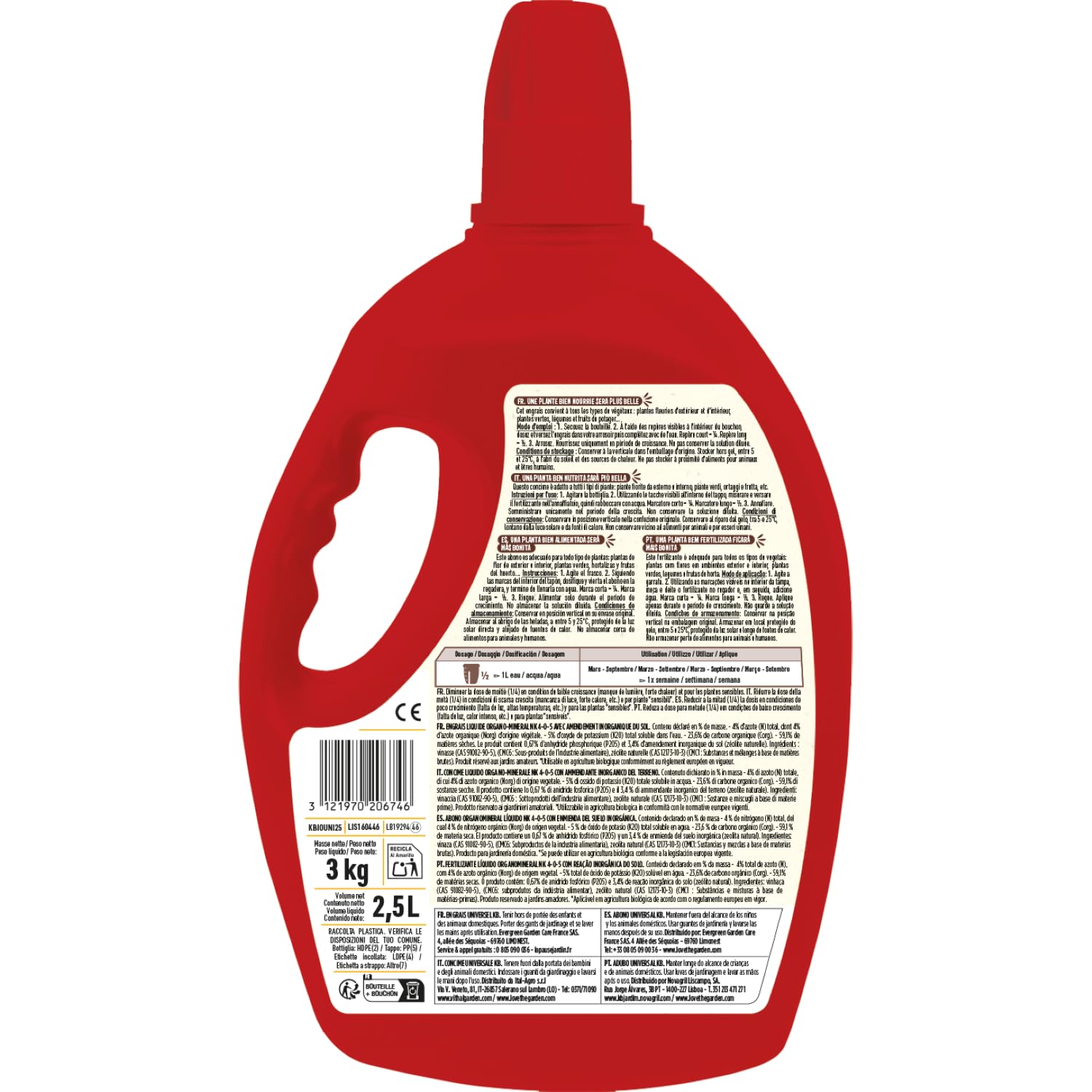 KB Engrais Universel 2,5 L