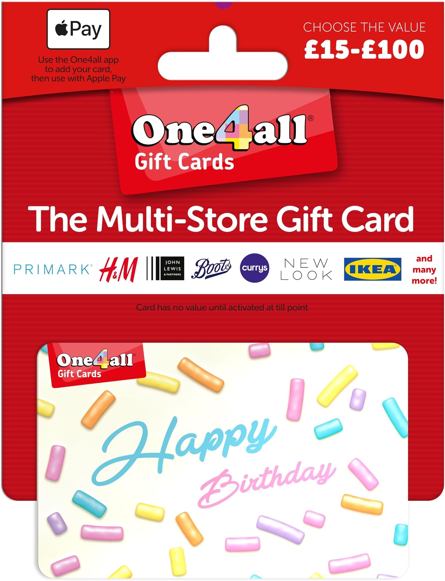 One4all - UK Redemption Only - Delivered by post