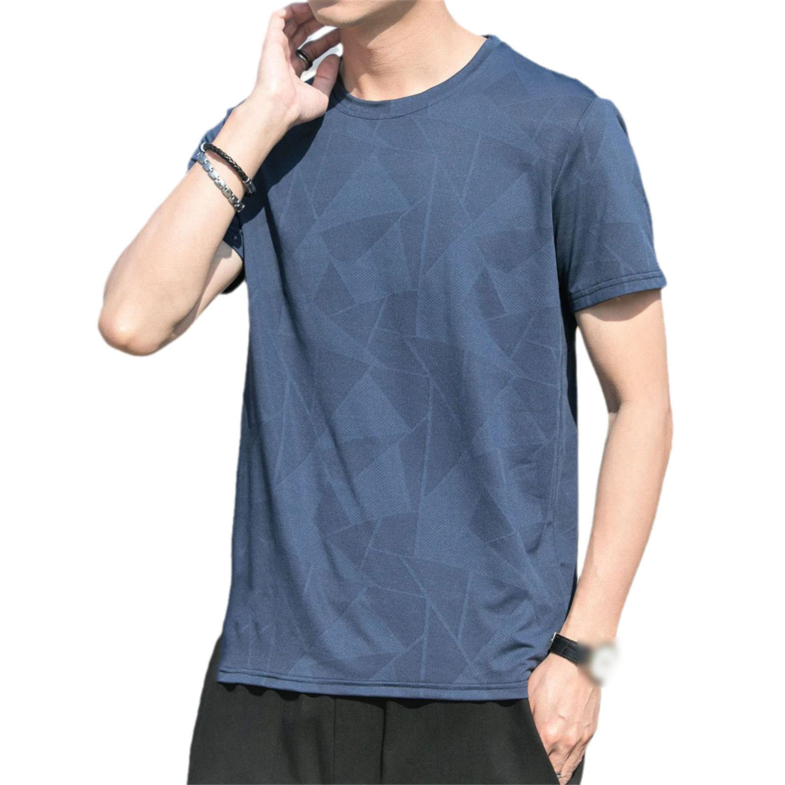 Harajuku - Camisetas de manga corta para hombre con patrón divertido de verano