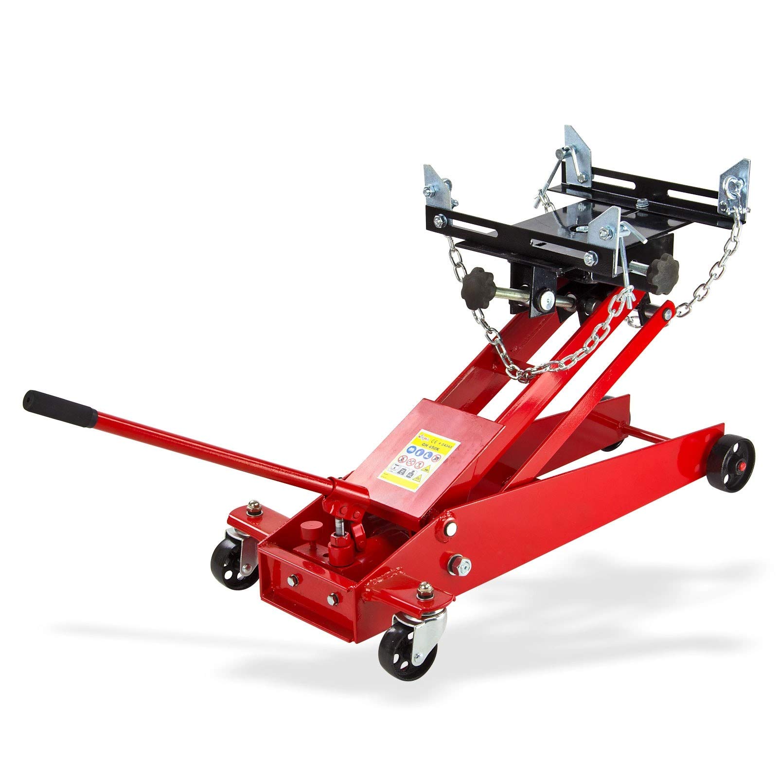DEMA Getriebeheber 450 kg, Motorheber Faulenzer, kompakt, neigbar, drehbar, mobil für Werkstatt, Getriebe, Motorenmontage