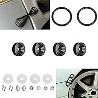 Vista 7 de Kit de Liberación Rápida para Parachoques, Liberación Rápida de Maletero Parachoques Delantero Trasero, Kit de Sujetadores Soportes de Guardabarros