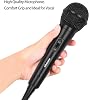 Marengo Micrófono de Mano con Cable, Micrófono Vocal Dinámico Cardioide con Cable de 13 pies e Interruptor de Encendido/Apagado, Ideal para Altavoces, Máquina de Karaoke, Amplificador, Mezclador 8