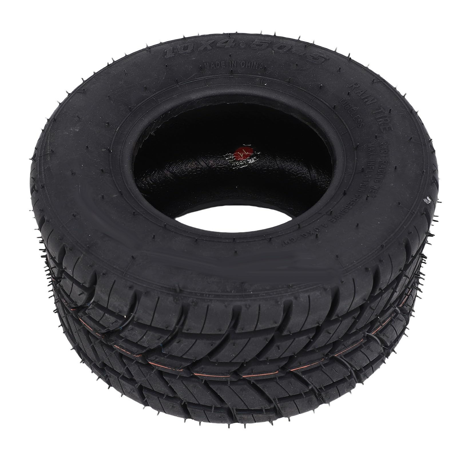 HUIOP Neumático sin Cámara 10x4.50-5, Neumático de Rueda ATV UTV Antideslizante con Excelente Agarre, Reemplazo de Triciclo Deriva Estable para Go Kart, Quad Bike