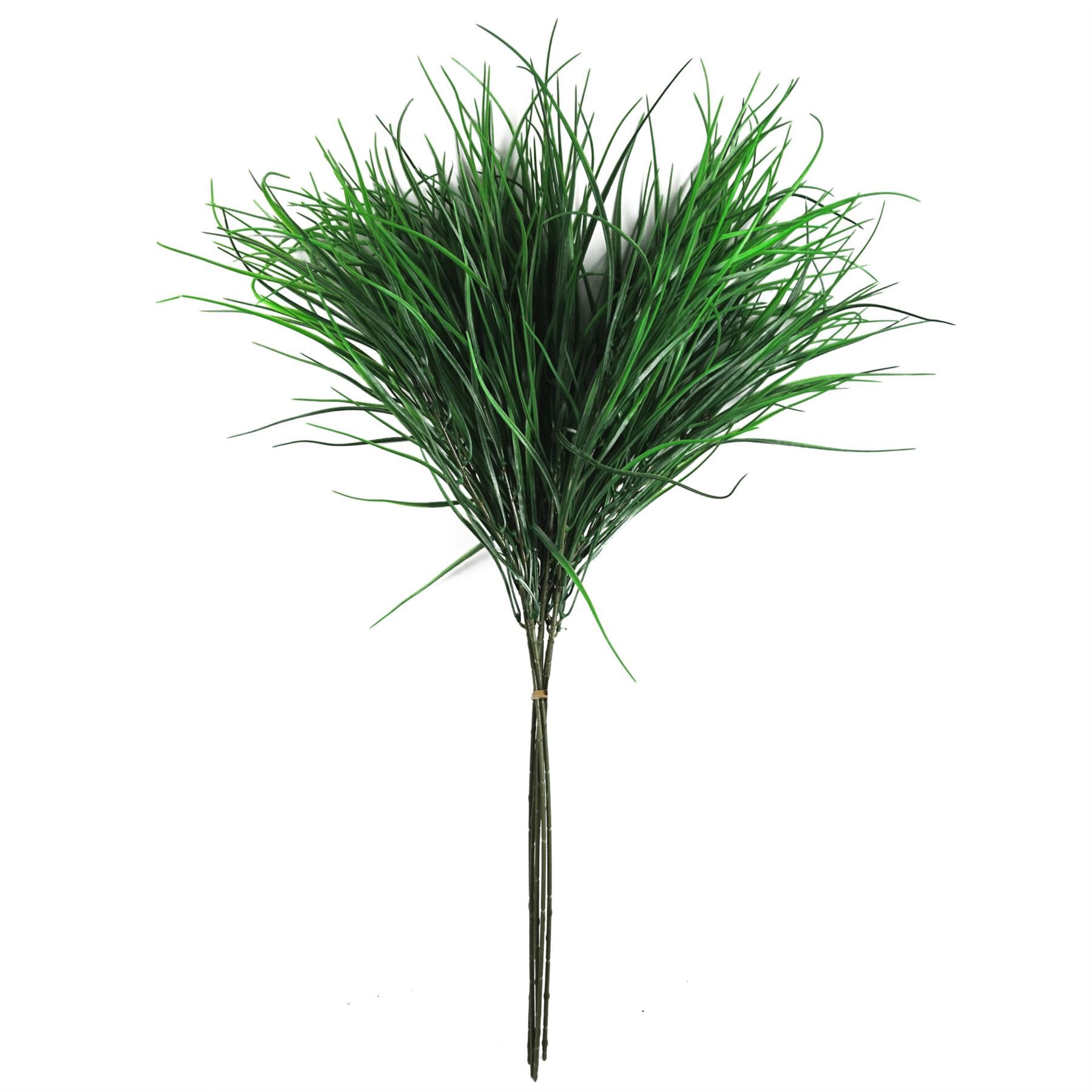 Leaf - Artificial Grass Stem Spray - 90cm - 6 Pack
