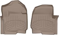 Vista 12 de Weathertech FloorLiner HP 4710121IM - Alfombrillas personalizadas para Ford Super Duty - 1ª fila (4710121IM), color cacao
