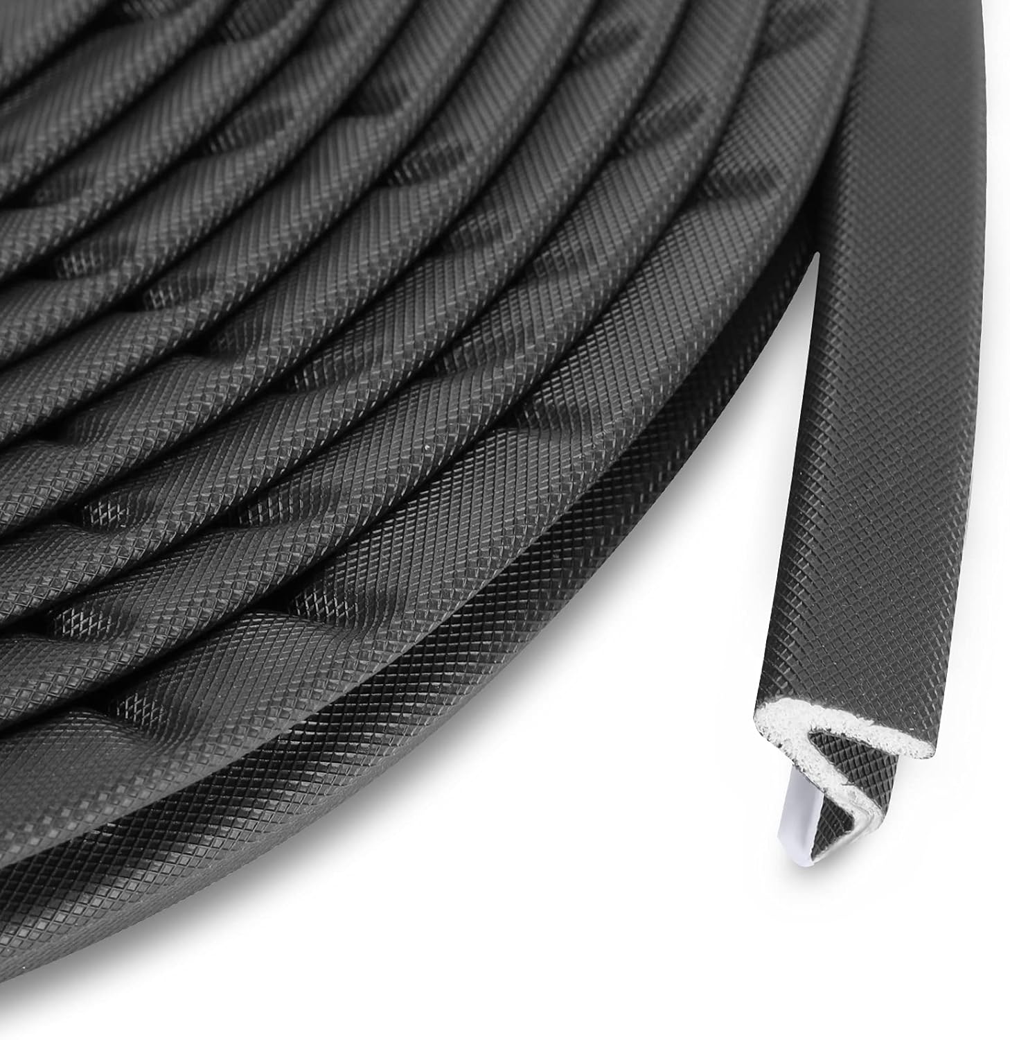 icyant Kerf Weather Stripping for Doors, 19.7 Ft V Shaped Kerf