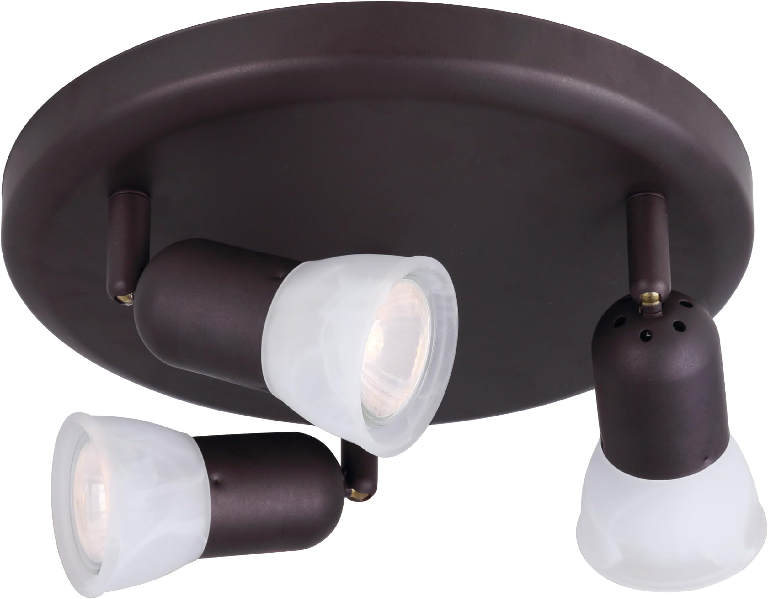 LTD. ICW356A03ORB10 James 3 Bulb Ceiling/Wall Light, Oil Rubbed Bronze