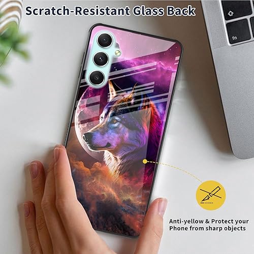 Miniatura 415 de Funda para Samsung Galaxy A13 5G, cuerpo completo resistente de vidrio templado alto+TPU suave parachoques funda protectora para Galaxy A13 5G