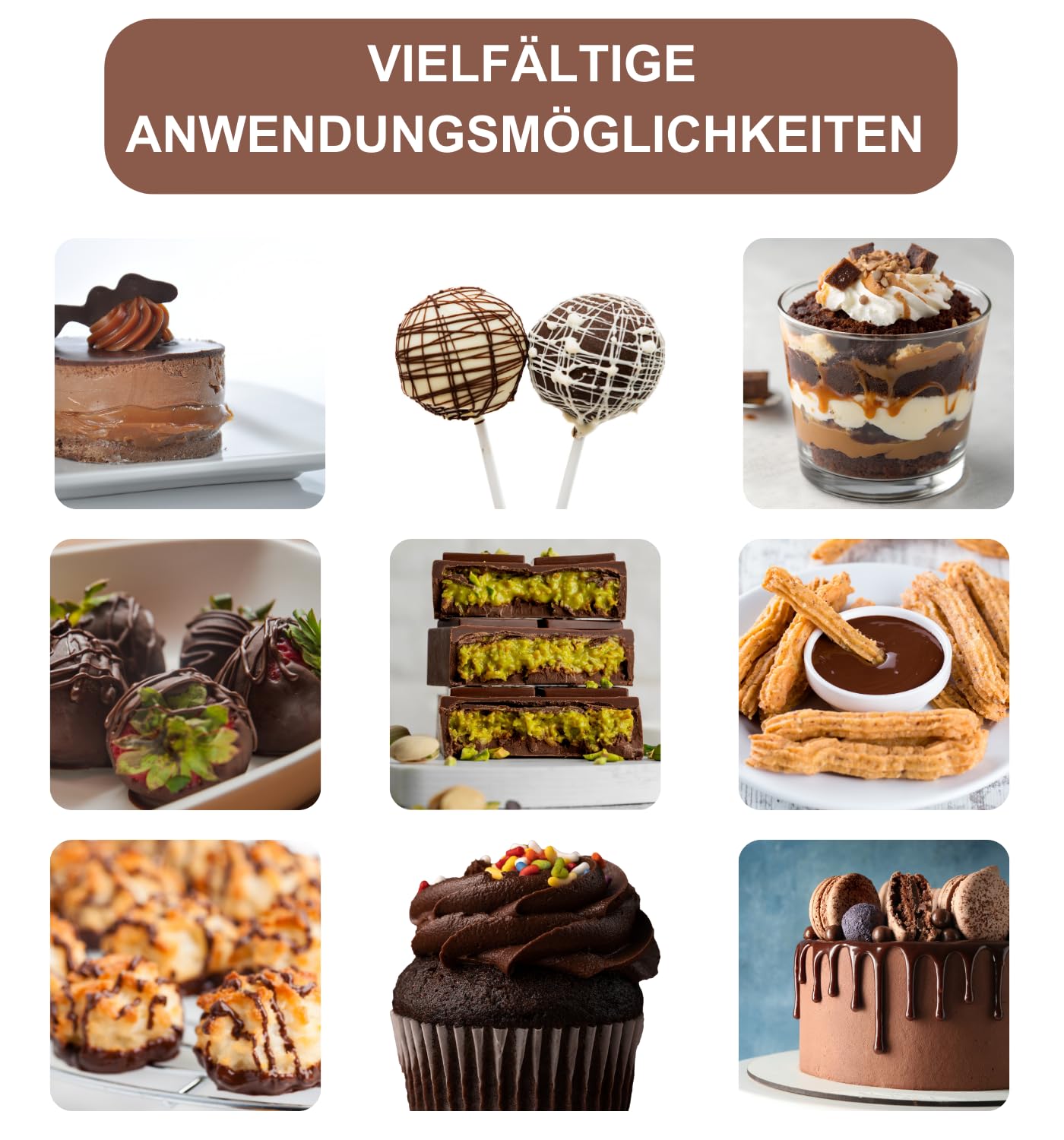 Edelmond Bio Kakaobohnen Mus cremig zum Backen mit Schokolade. Vegane Kuvertüre fast ohne Zucker, hochwertiger als Kakaomasse (450g)