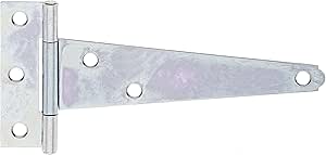 Charnière à axe mobile en acier bichromaté H. 70 mm l. 70 mm Ép. 2 mm