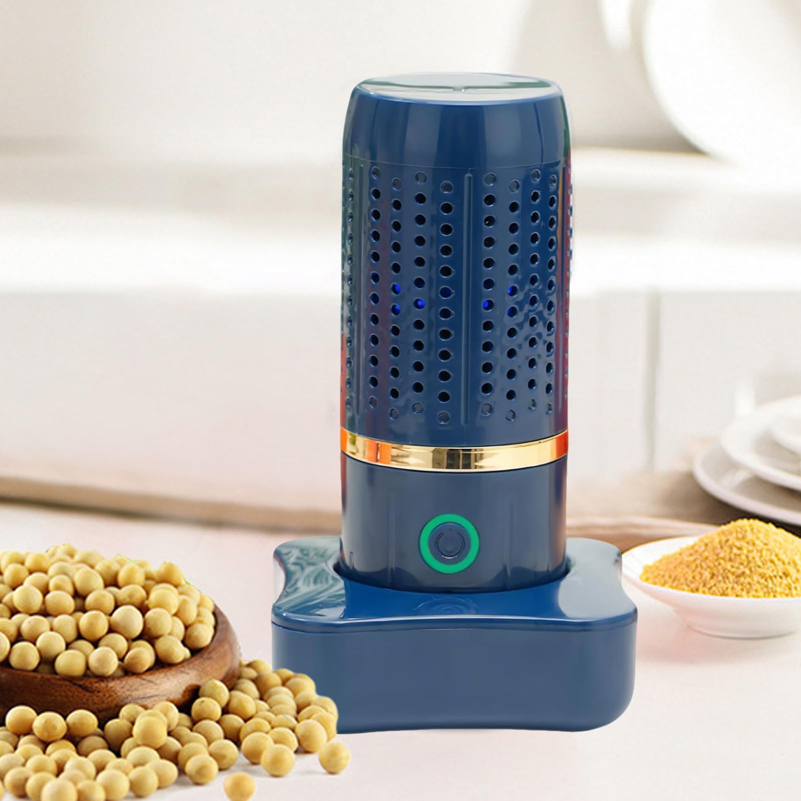 Dispositivo Limpiador De Verduras, Lavadora Portátil De Frutas Y Verduras Con Pila De 4800 mAh, Máquina De Limpieza Multifuncional Para Alimentos Carnes Mariscos