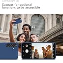 YATWIN Silicone Back Case for Samsung Galaxy S23 Plus, Soft-Touch Phone Back Cover for Samsung Galaxy S23 Plus - Dark Blue gallery image