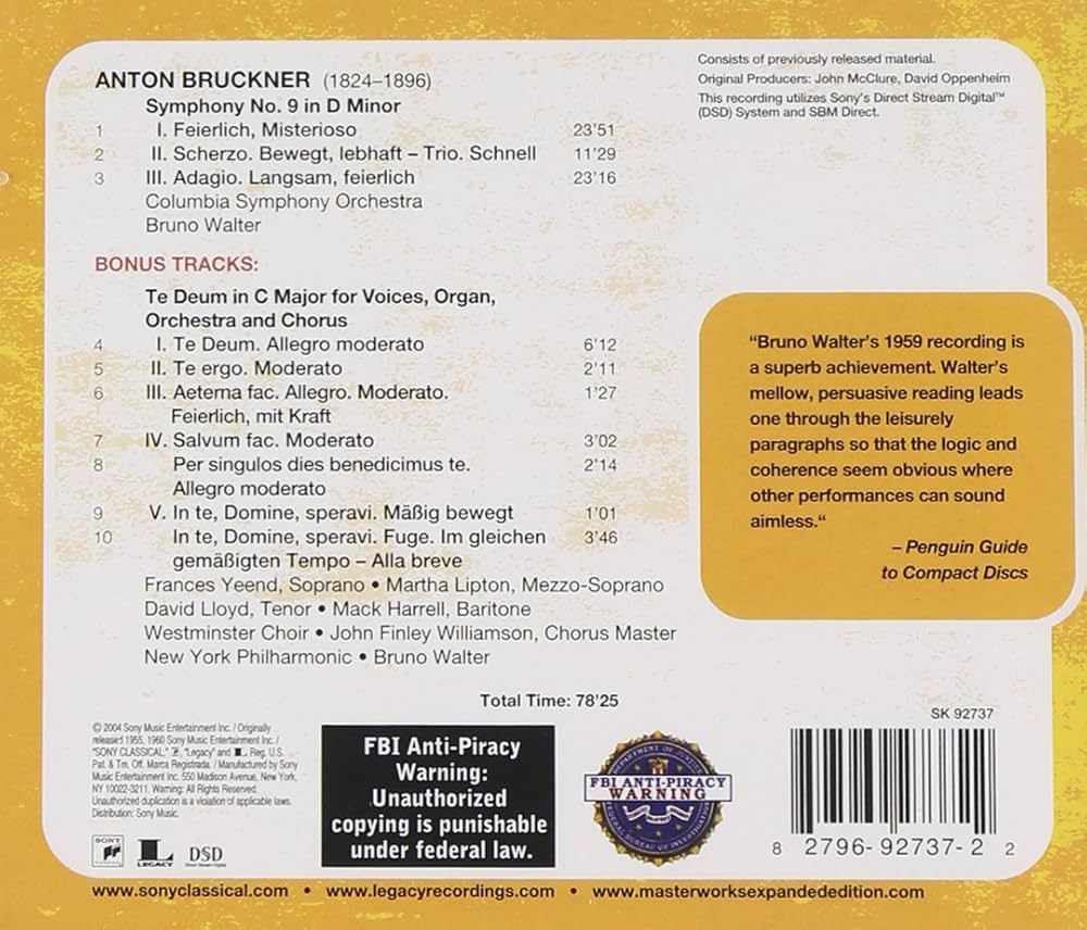 (未使用･未開封品)　Bruckner: Symphony No. 9 [DVD] df5ndr3 anfred Honeck, Anton Bruckner, Pittsburgh Symphony Orchestra