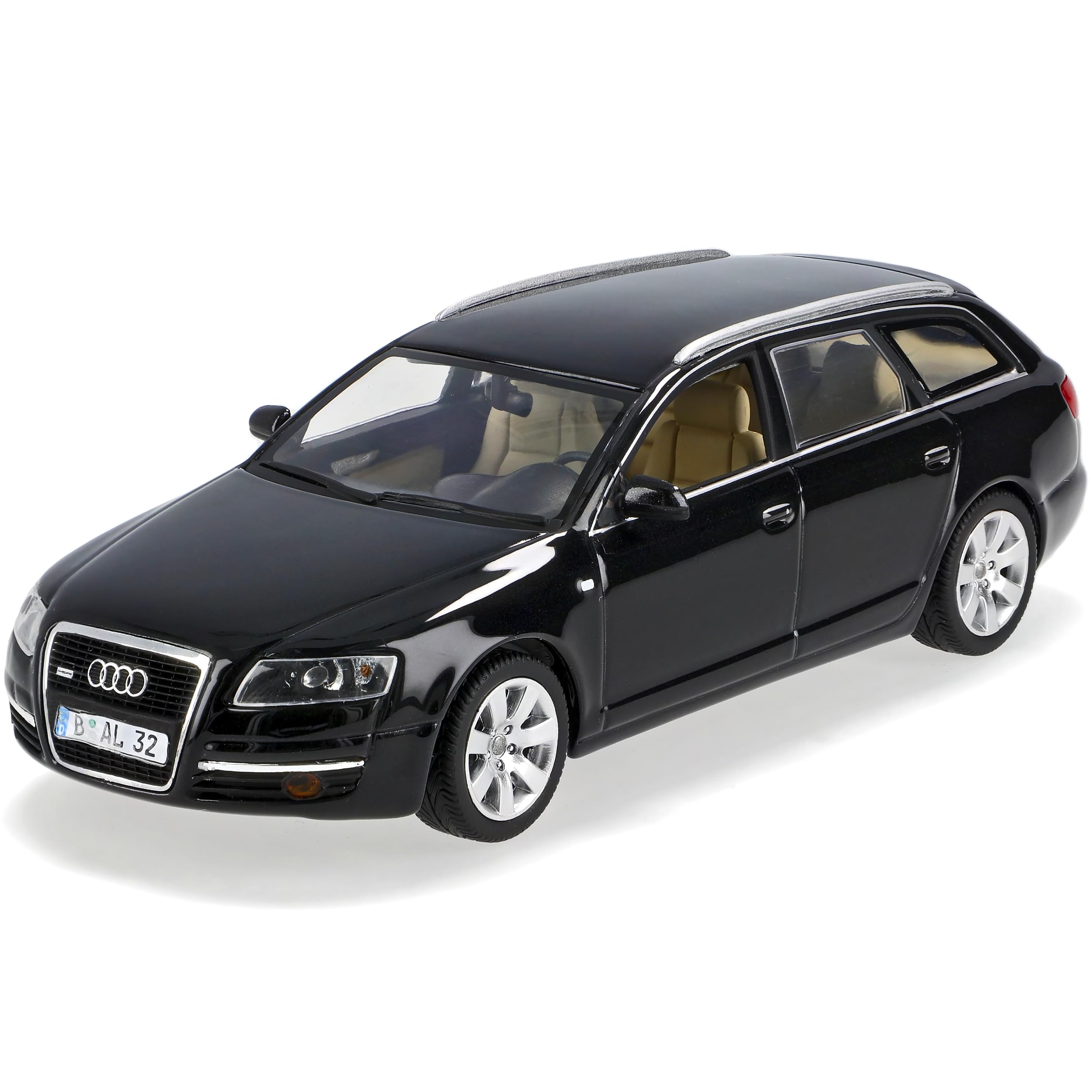 Generisch A*u*d*i.A6 A 6 4f C6 Avant Phantom Schwarz Kombi 2004-2010 1/43 Minichamps Modellauto Modell Auto