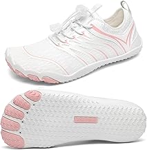 Mens Womens Water Shoes Aqua Barefoot Swim Shoes Beach Quick Dry for Diving Surfing Water Sports Yoga Hiking