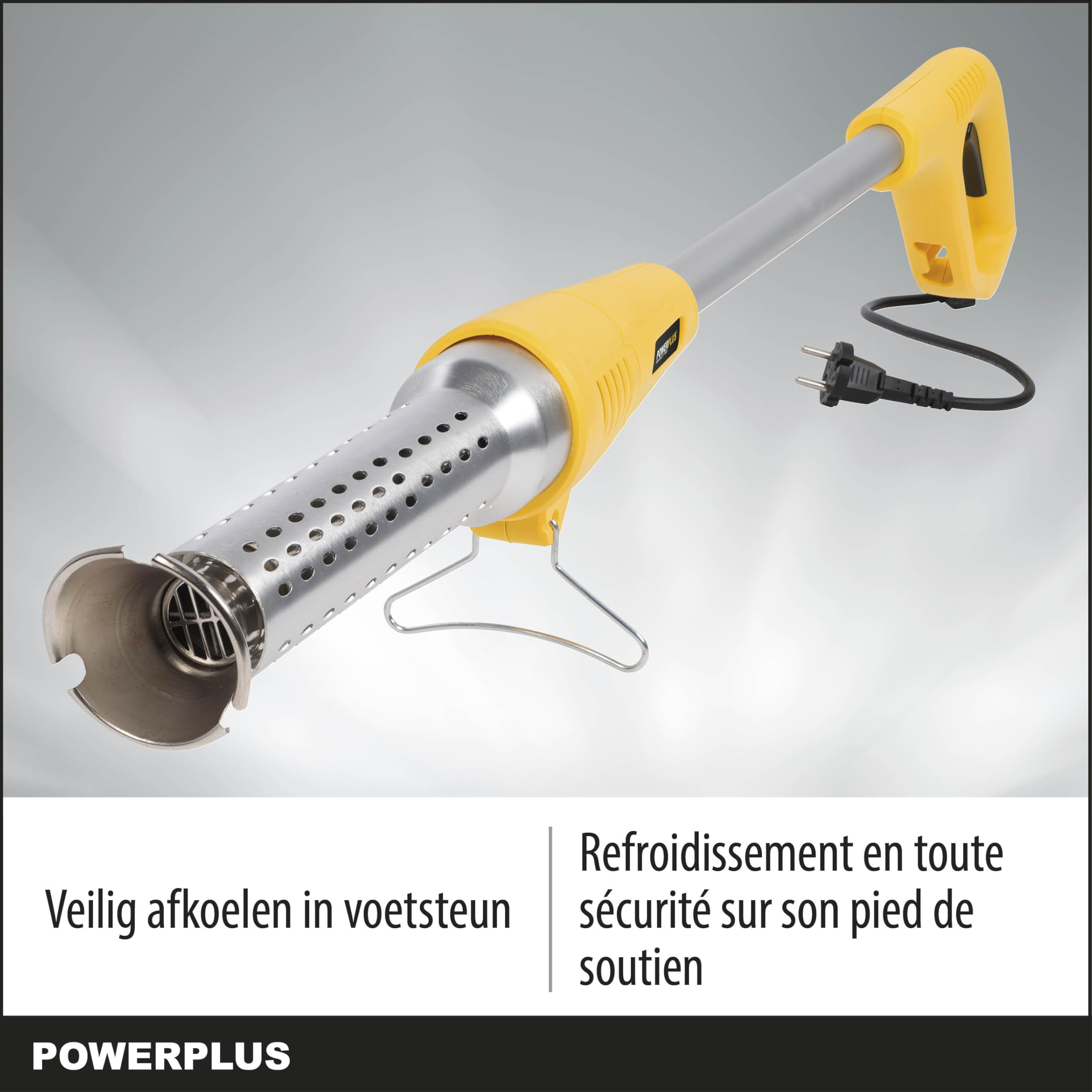 POWERPLUS POWXG6601 - Quemador de malezas 2000w