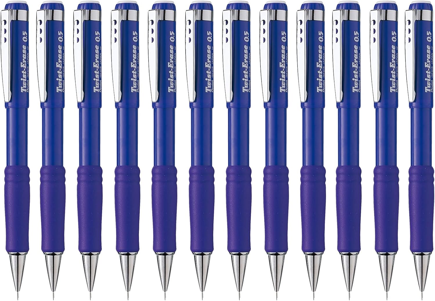 Pentel Twist-Erase III Mechanical Pencil (0.5mm), Violet Barrel