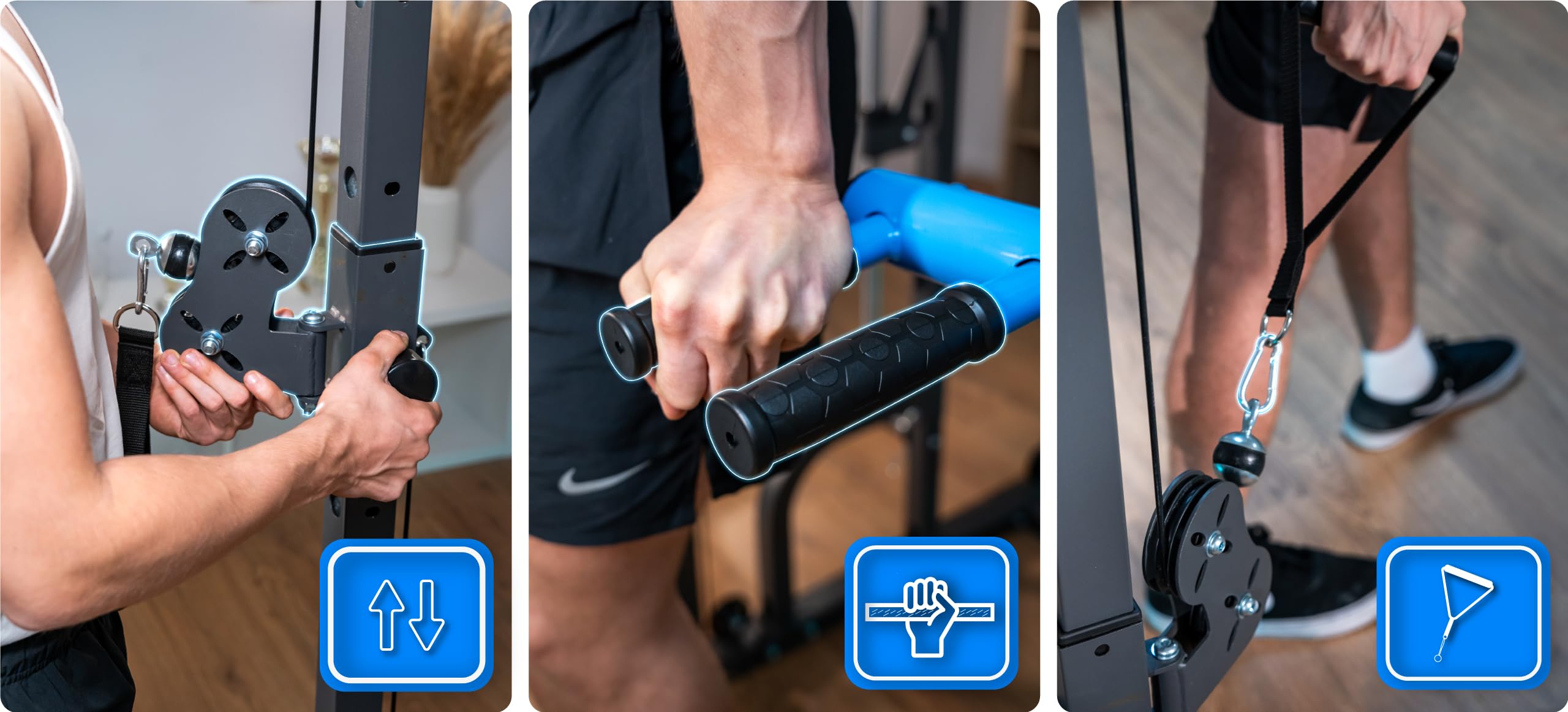 THUNDER : Station de Musculation complète – Power Tower, Machine Smith, Home Gym