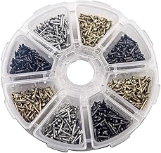 newlng Petits Clous Pour le Bois Antique Bricolage Décoratif Boîte Accessoires Mini Clous en Et Bronze Argent 1x6mm, 1x8mm 1x10mm en Boîte 1600PCS