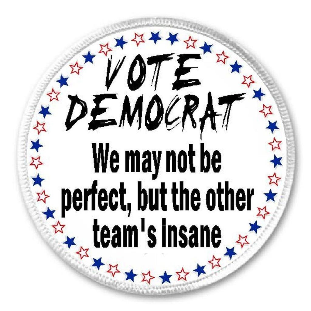 Vote Democrat We May Not Be Perfect - 3