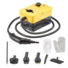 Handheld Steam Cleaner 2500W High Pressure Power Steamer with Multiple Attachments Portable Steam Cleaner for Kitchen Bathroom Upholstery