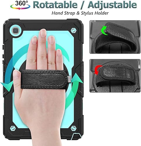 Miniatura 3 de Blosomeet - Funda para Samsung Tab A7 20222020 SM-T500T505T507 con protector de pantalla, a prueba de golpes, para tableta Samsung A7 de 10.4