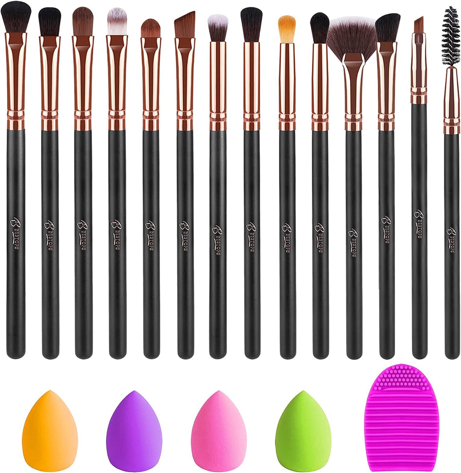 BESTOPE Eye Makeup Brushes 14 PCs