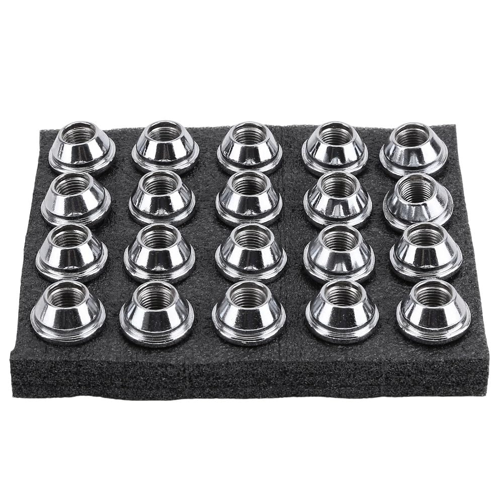 20 dadi per ruote M14 x 1,5, 21 mm, testa esagonale, in lega di acciaio, per Ford Transit Custom 2012-2020, dadi di bloccaggio per ruote