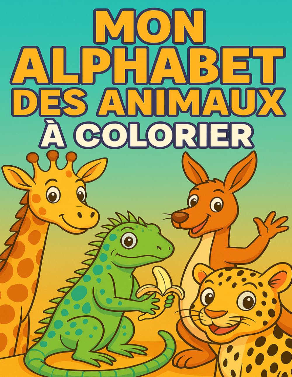 MON ALPHABET DES ANIMAUX A COLORIER