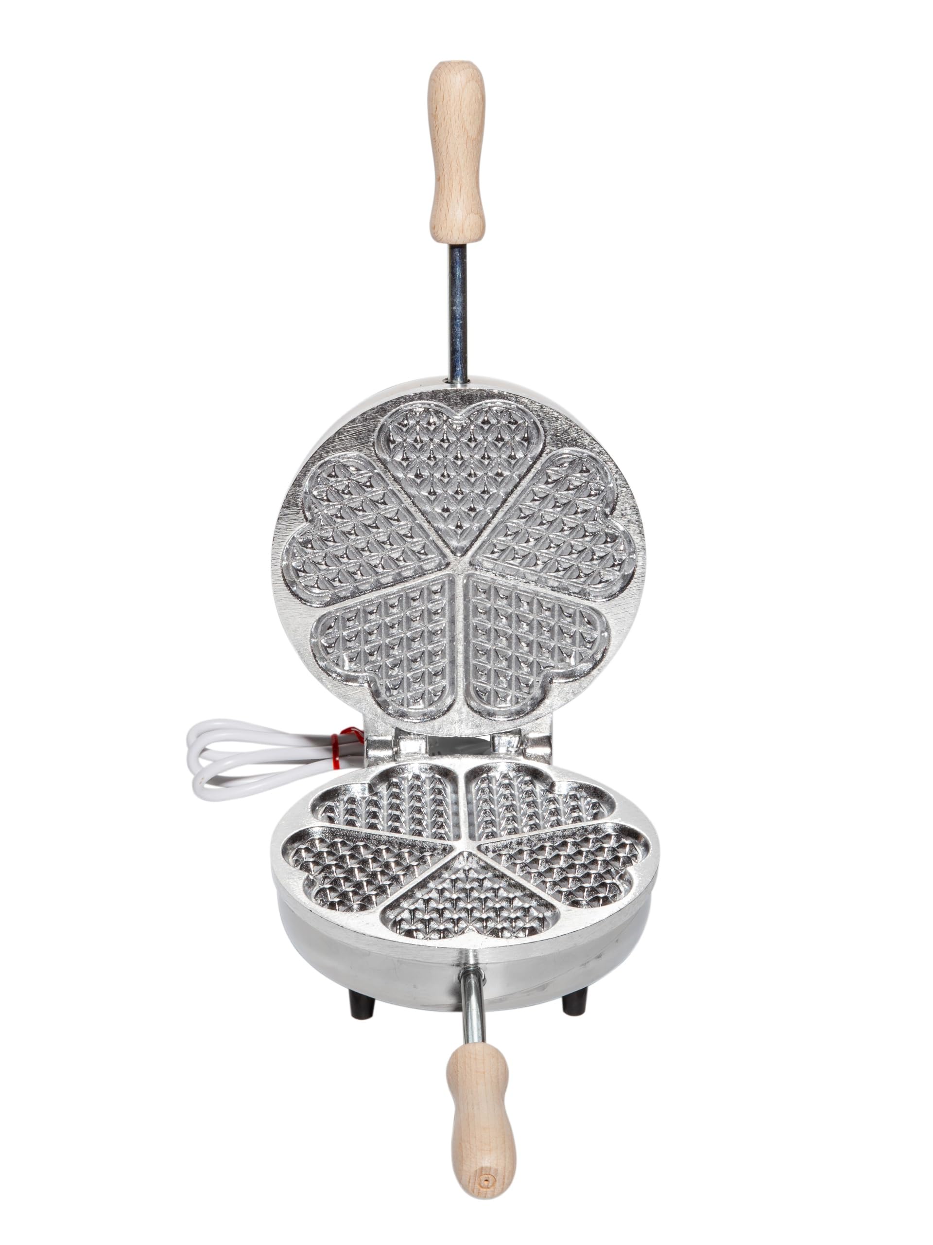 CBE Haushaltsgeräte 8050300 CR Ferratelle Elektrische Keksdose rund, 600 Watt, Chrom