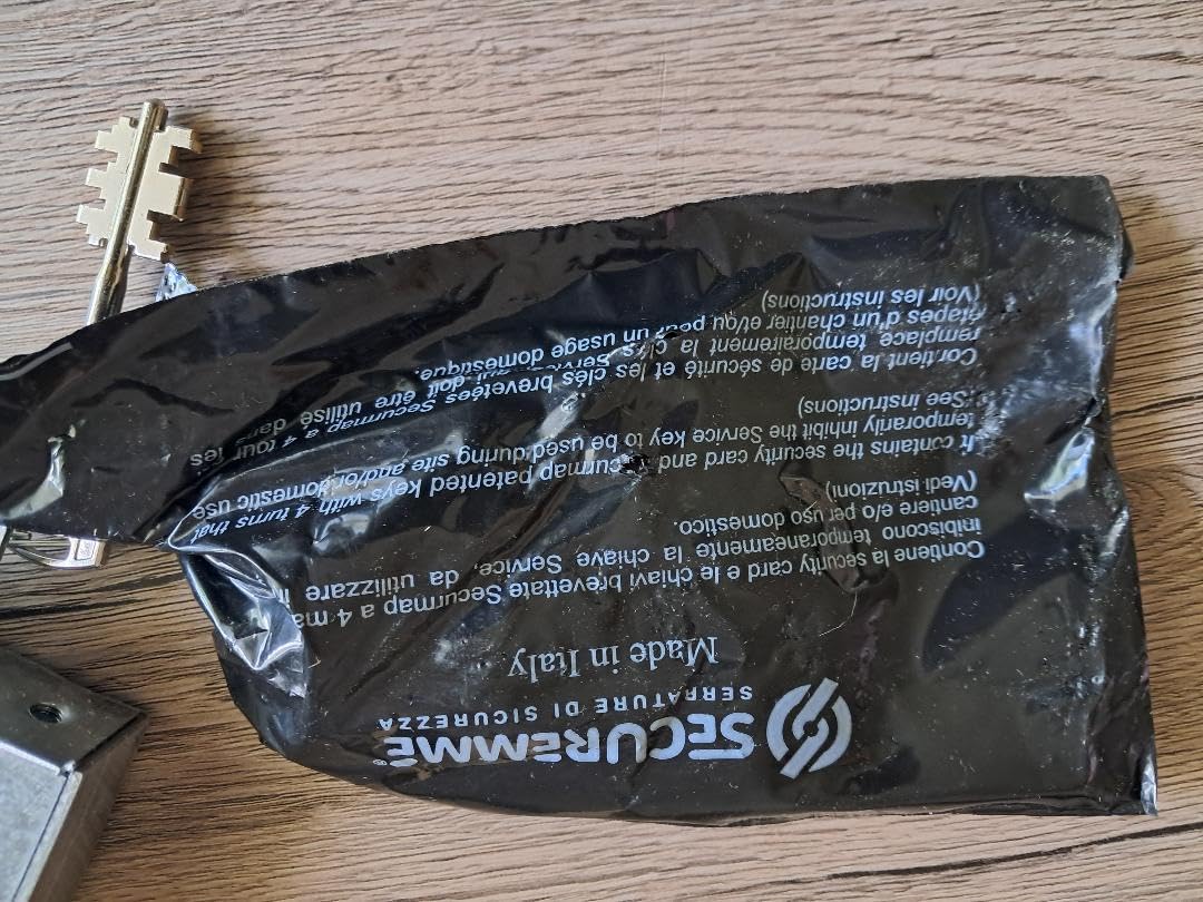 Amazon.co.jp: SECUREMME Securmap 2533 高セキュリティロック 装甲