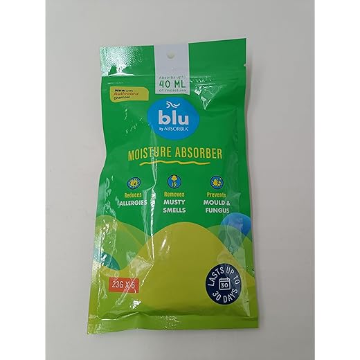 Absorbia Moisture Absorber Small Sachet with activated Charc