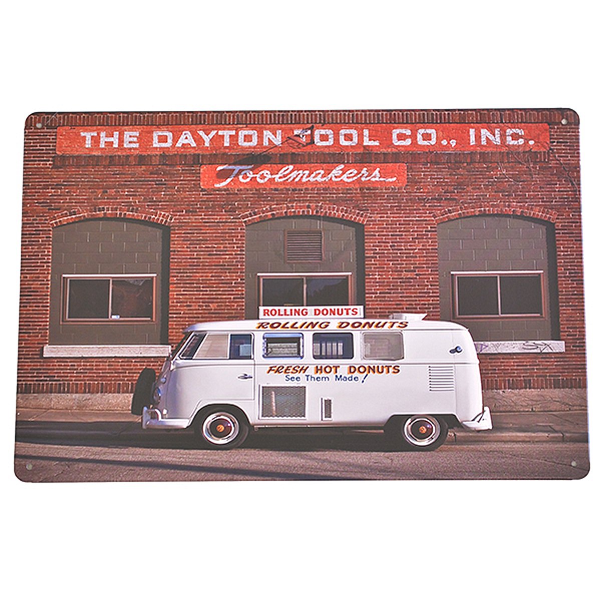 Amazon.co.jp: ブリキ看板ワーゲンバス VW レトロ van-1-016