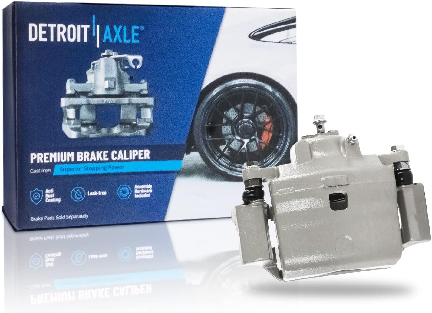 Detroit Axle Front Left Brake Caliper w/Bracket