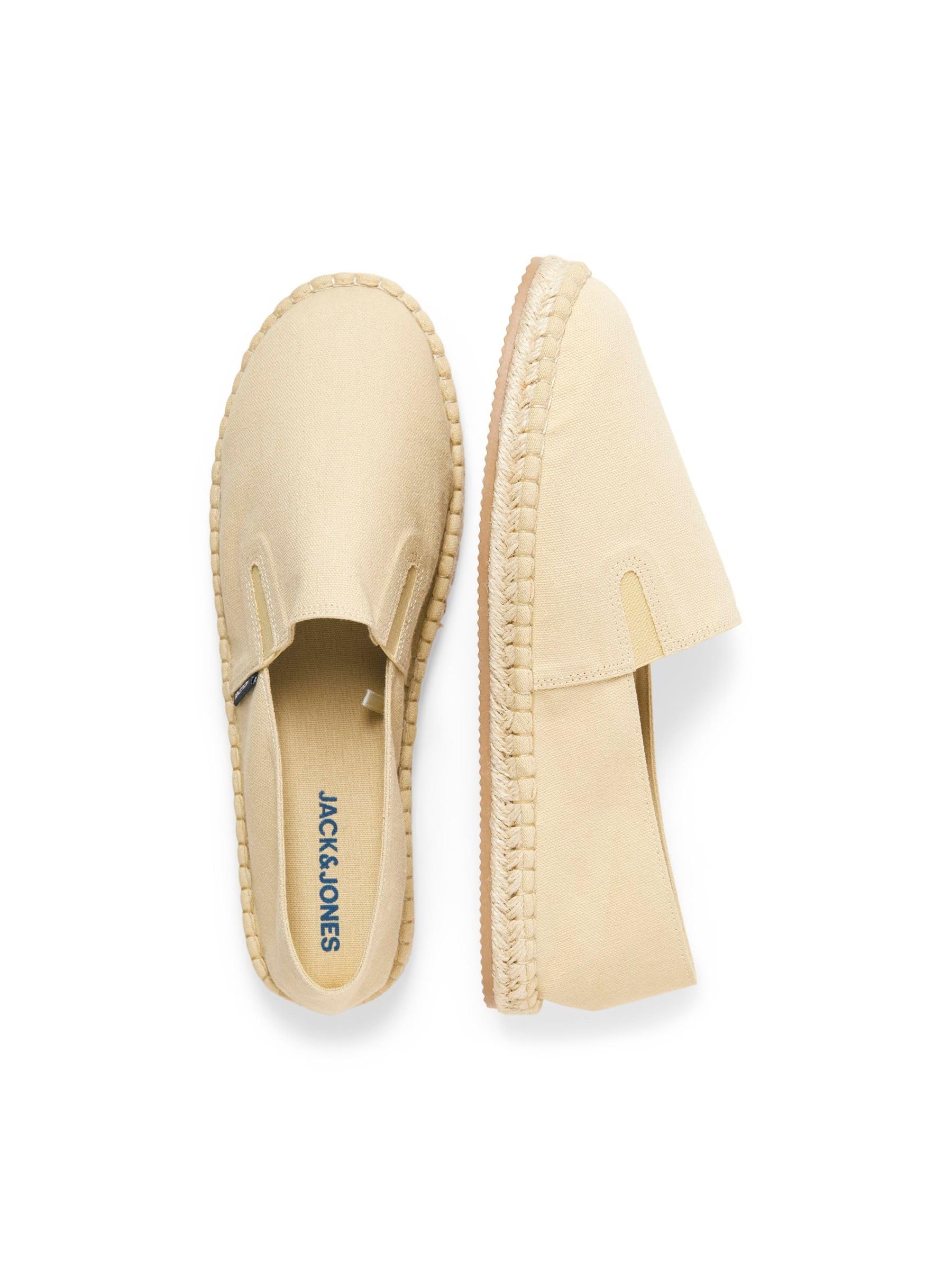 Jack & Jones Espadrilles Jfwregent pour Homme, Plaza Taupe, 45 EU