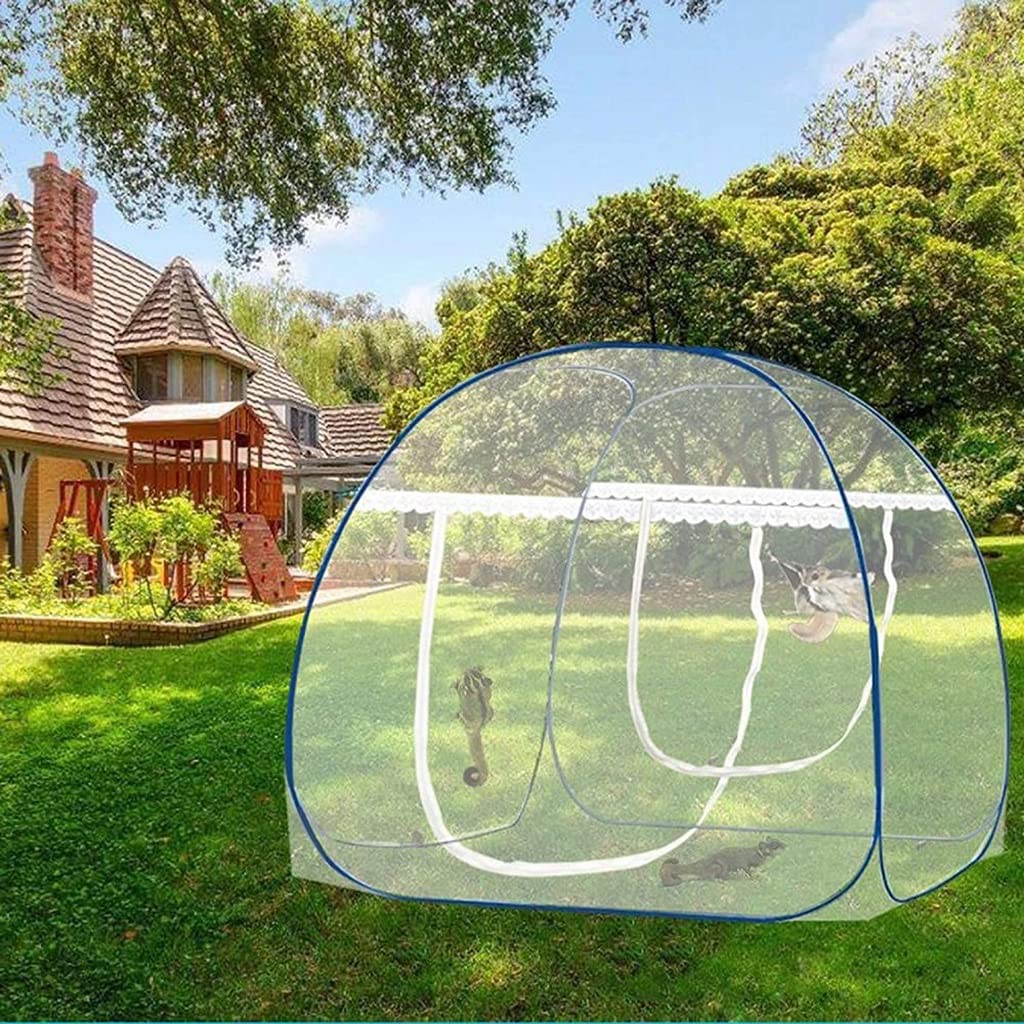 Tente Moustiquaire Lit 1 Place, Tente Moustiquaire, Grand Espace Sans Installation, Adapté Pour