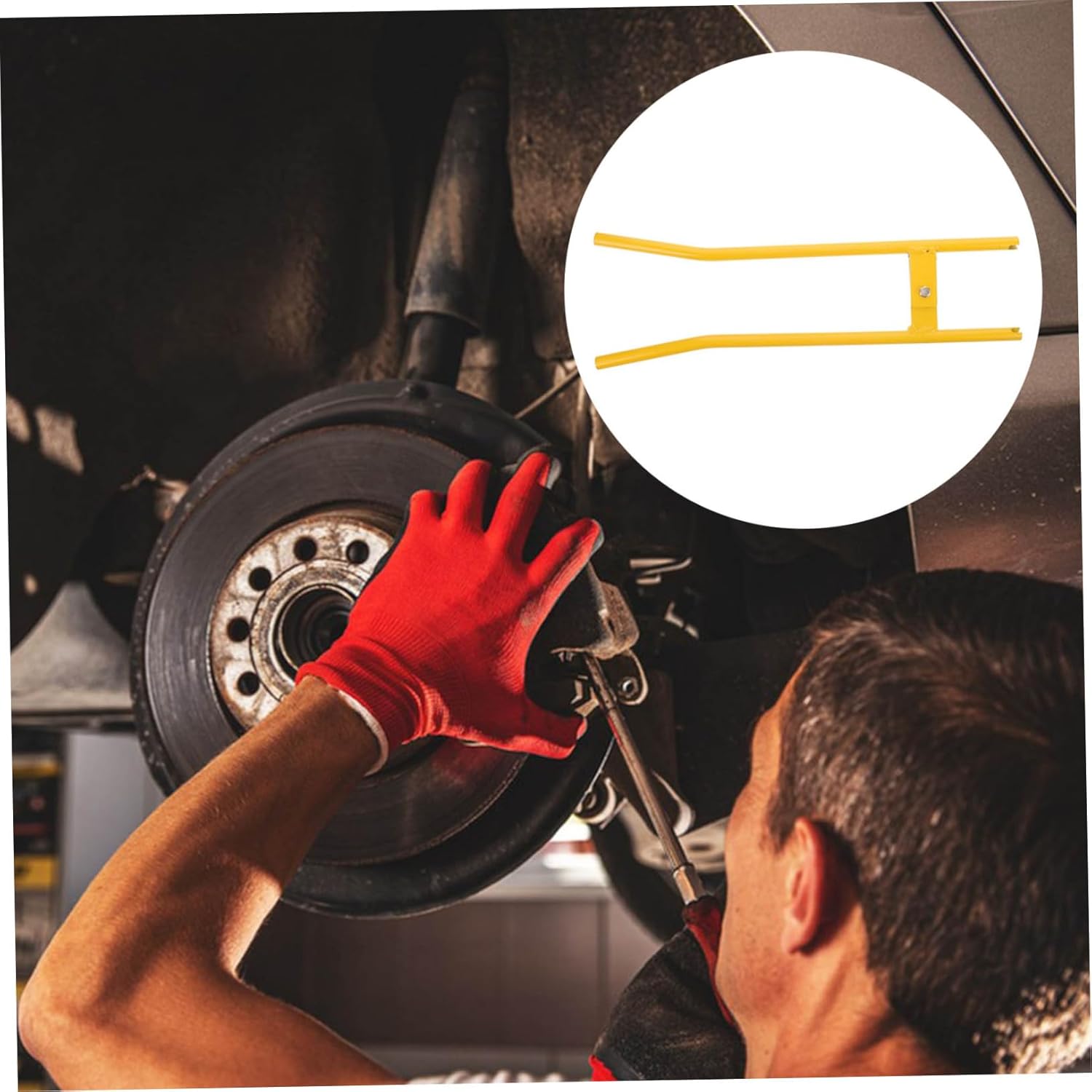 Truck Brake Spring Tool Heavy-Duty Spring Installer Easy to Use for Mechanics Portable Slack Adjuster Accessory