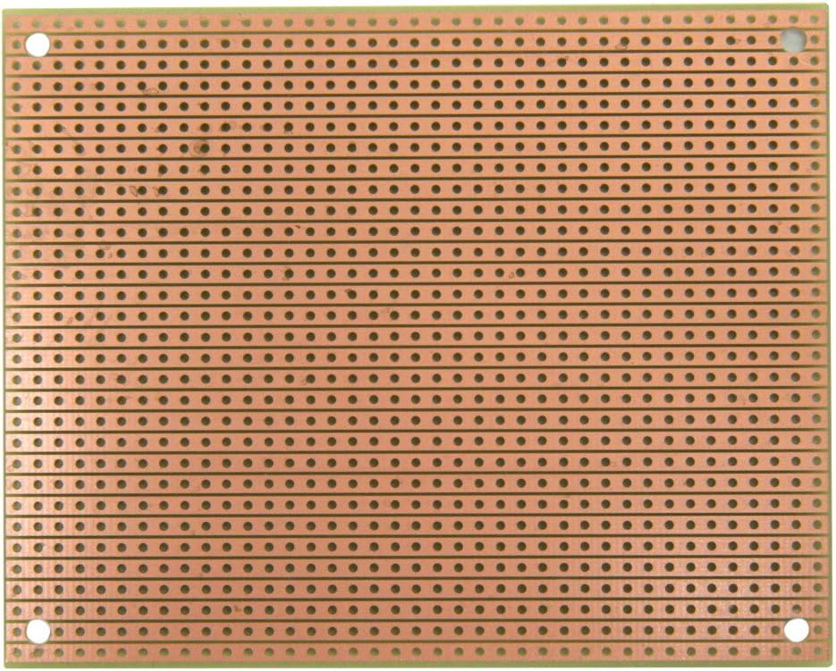 ST2 StripBoard, Uncut Strips, 1 Sided PCB, Size 2 = 100 x 80mm (3.94 x 3.15in)