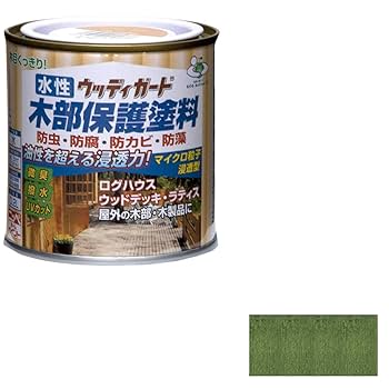 Amazon | ニッペ ペンキ 塗料 水性ウッディガード 0.2L セージ