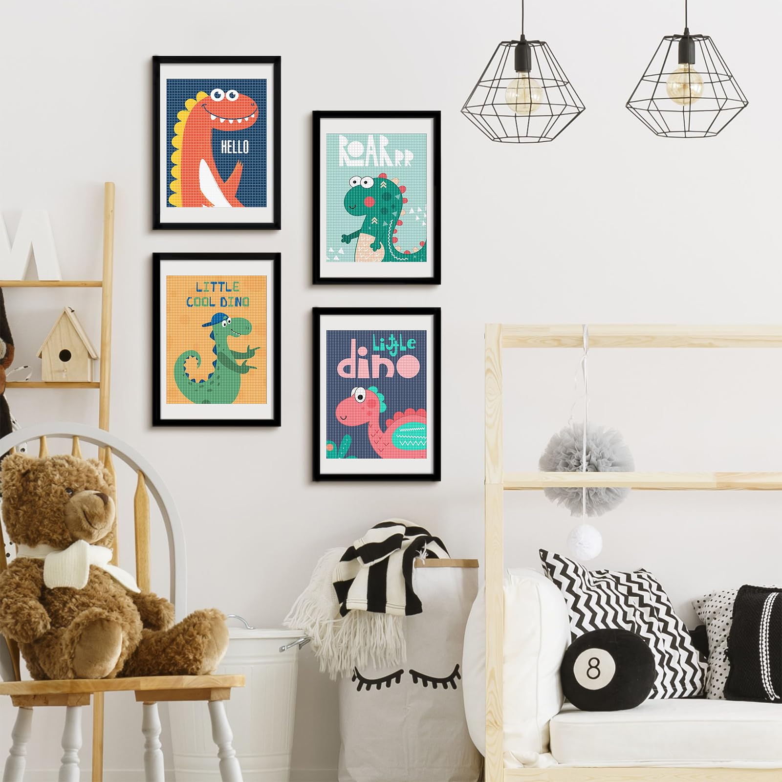 Cornici Magnetiche A4 10 Pezzi Nero - Per Foto E Poster Autoadesive - Foto 7