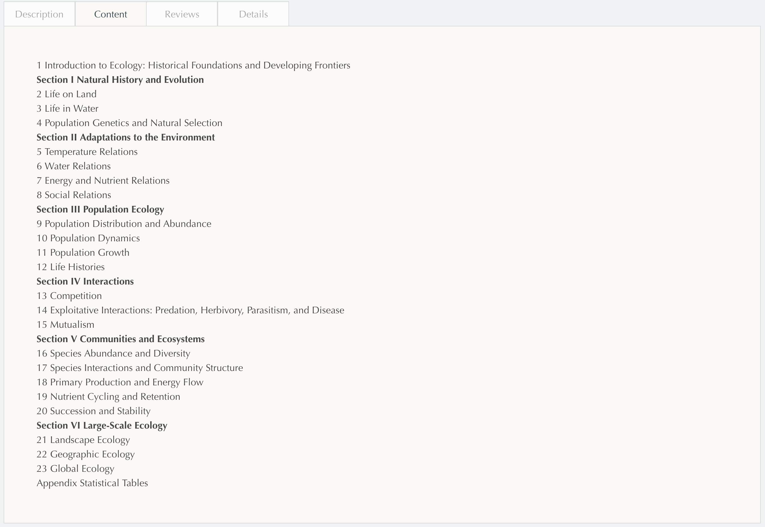 Ecology: Concepts and Applications - Image 4