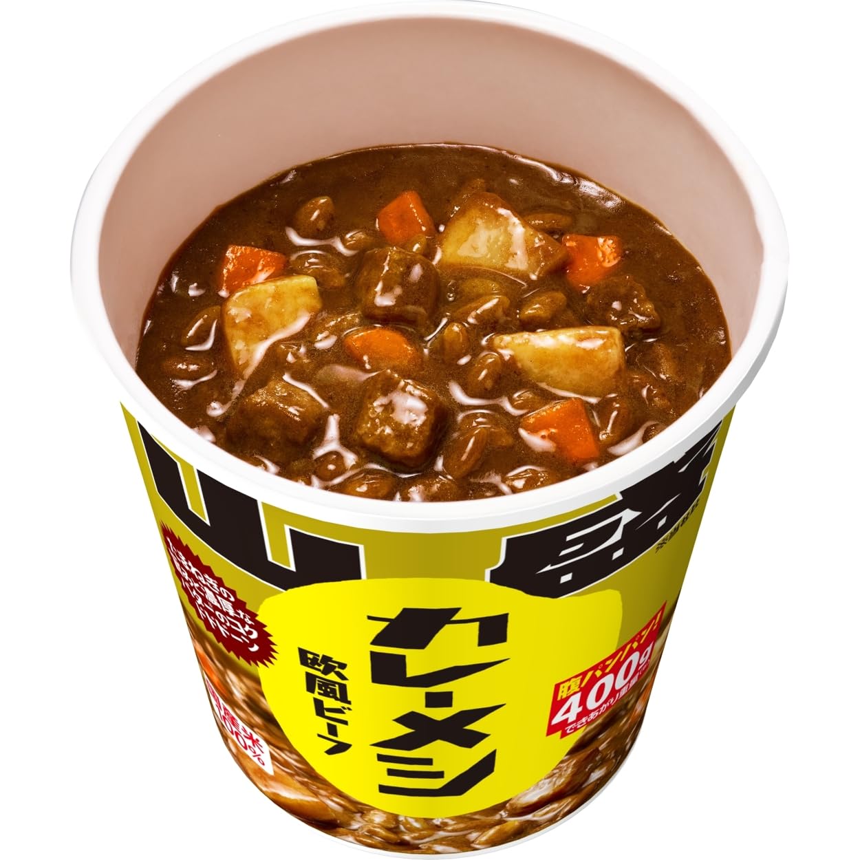 Amazon.co.jp: 山盛カレーメシ 欧風ビーフ 130g ×6個 [日清食品 大盛り