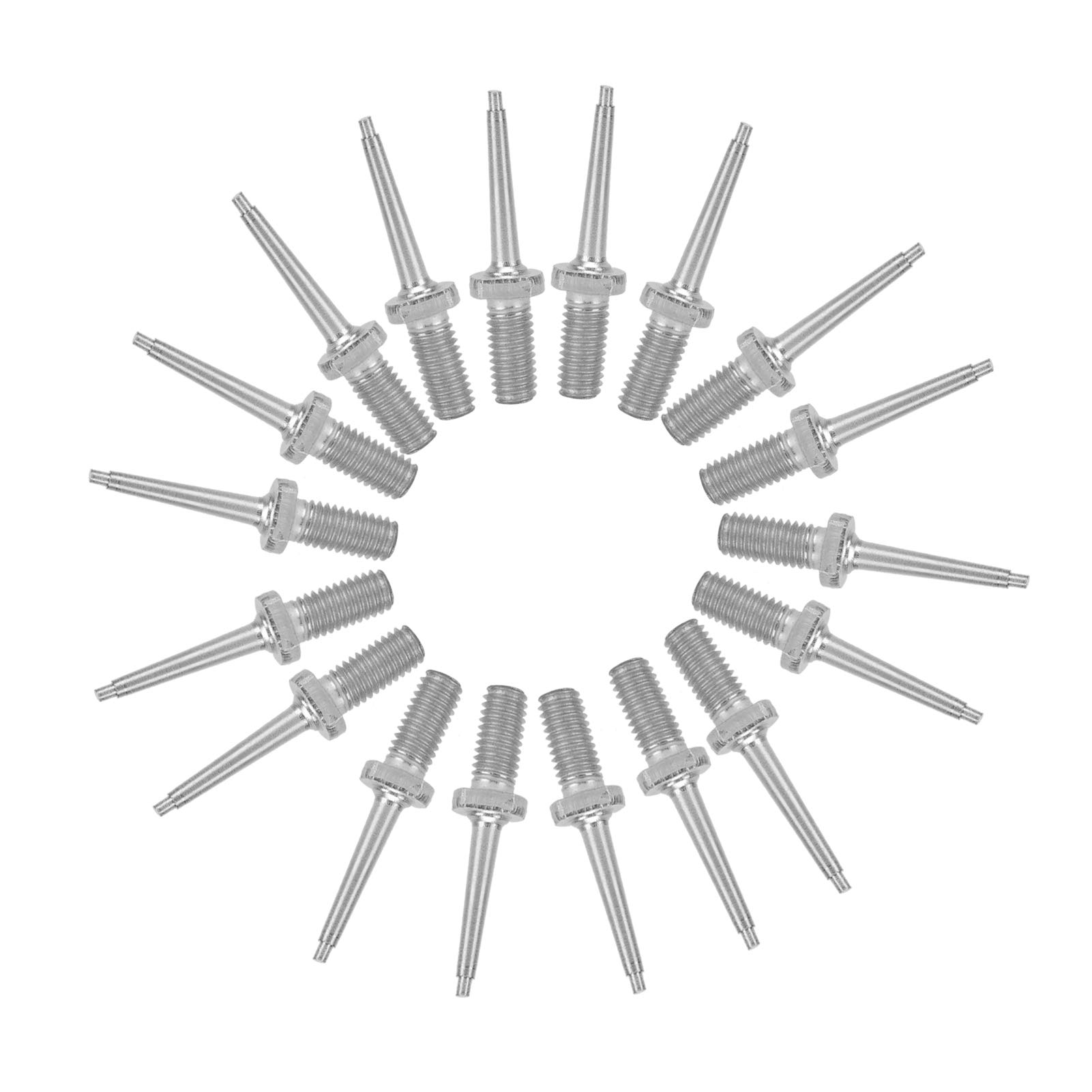 Voluxe Pin di Ricambio per pinze per Marchi Auricolari Animali, Perno per Marchio Auricolare per Bestiame, Perno per suini bovini Ovini per bovini(Stainless Steel Ear Tag Needle)