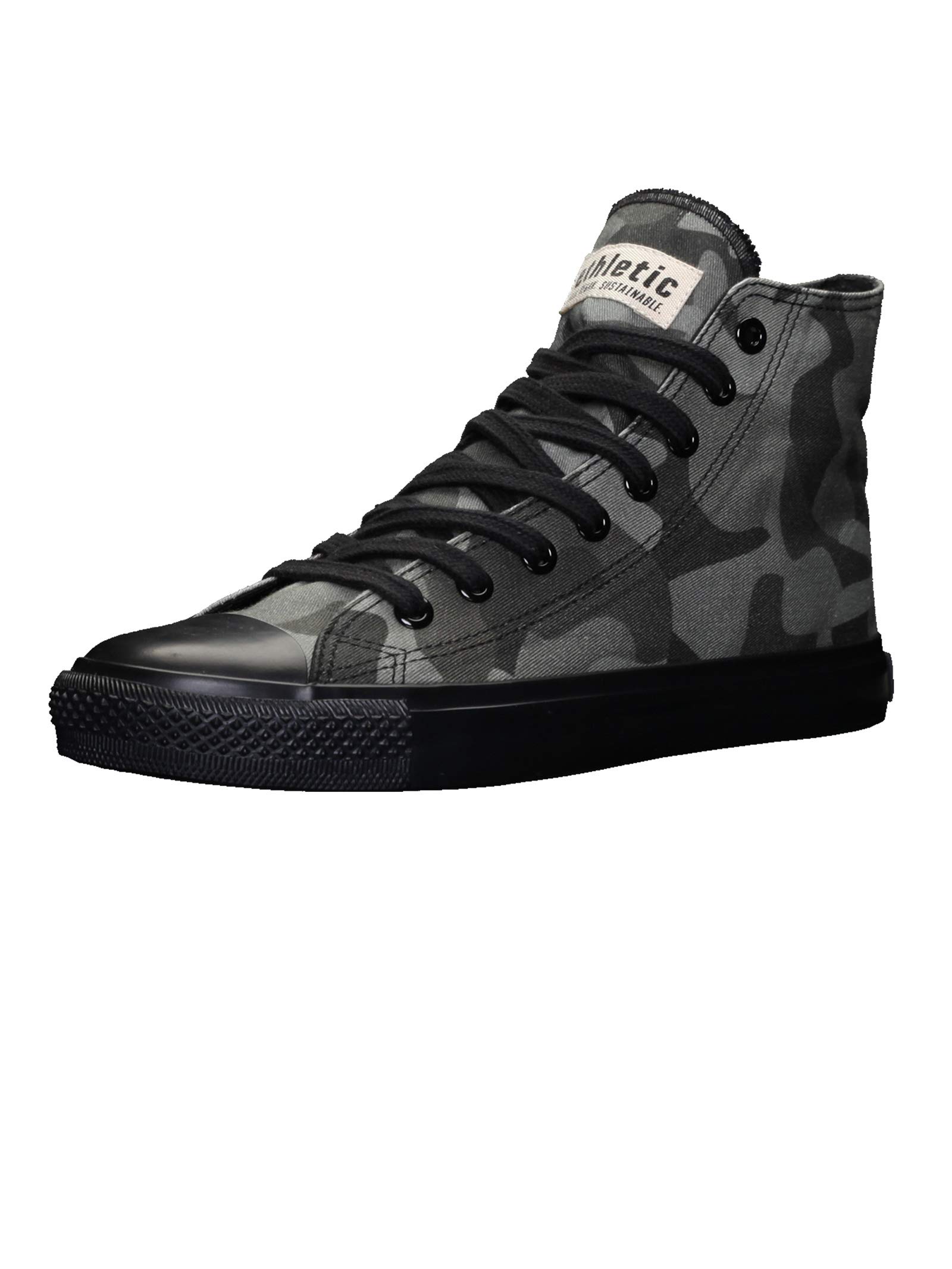 Ethletic Fair Trainer Black Cap Hi Cut Unisex Sneaker