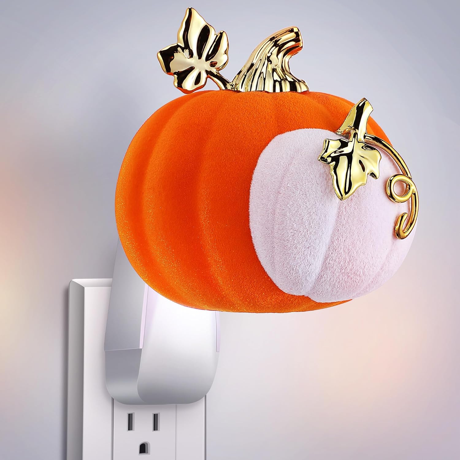 Wall Fragrance Plug Compatible with Bath & Body Works Refills, Pumpkin